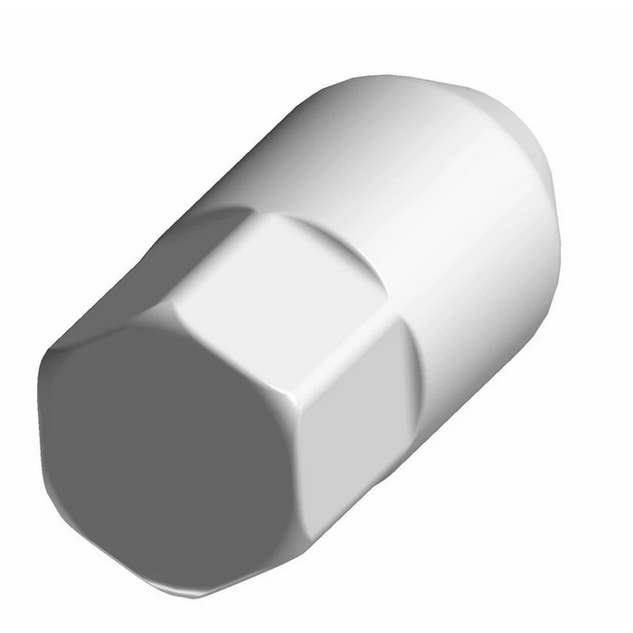PYÖRÄN MUTTERI ALUVANNE 3/8-24 - Mönkijän renkaat - 7547309 - 1