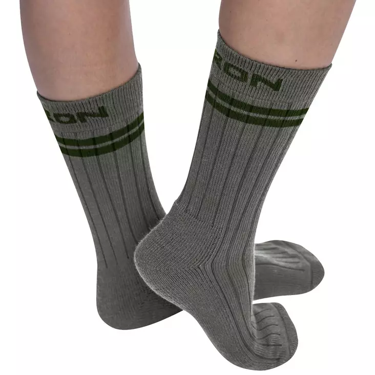 SAAPASSUKAT MERINO HARMAA SÄÄRIPITUUS - Alusvaatteet ja asusteet - PAT163-37-39 - 1