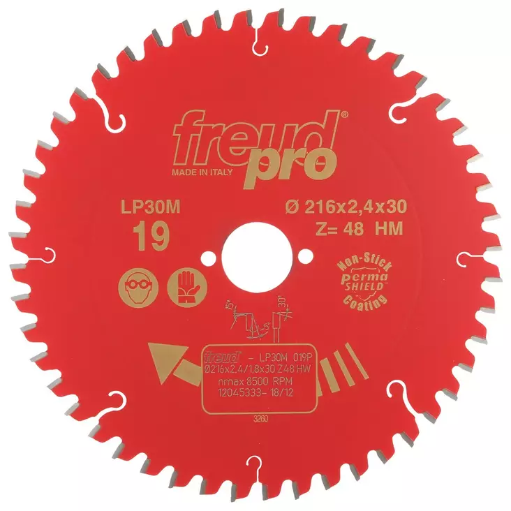 SIRKKELINTERÄ 216X2,4X30 Z48 KOVAMETALLI - Sirkkelinterät - CFT30019 - 1