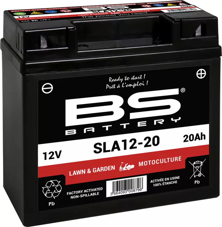 STIGA PARK AKKU BS BATTERY SLA12-20 (FA) LAWN & GARDEN SERIES - Ajoneuvojen akut - 140-300879 - 1