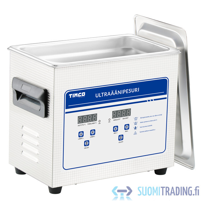 TIMCO 3,2L INOX ULTRAÄÄNIPESURI - Ultraäänipesurit - 102071799 - 1