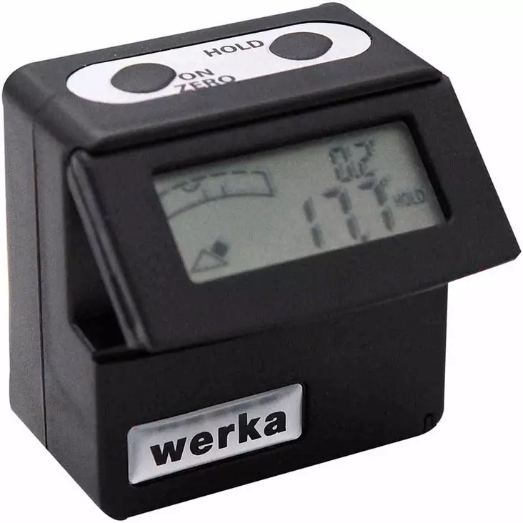 WERKA ASTEKULMA "BEVEL BOX" ±180°/0.1° - Mitat ja vesivaa'at - WER242-0719 - 1