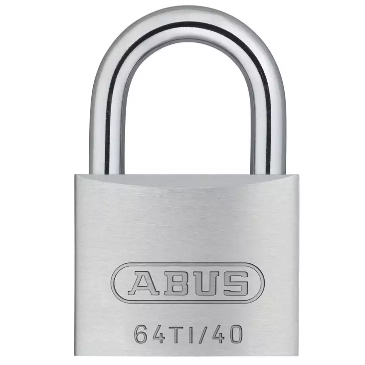 ABUS riippulukko 64TI/40, Titalium - Lukot - A56409 - 1
