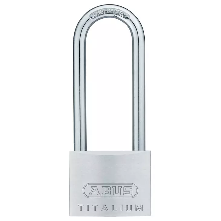 ABUS riippulukko 64TI/50 HB80, Titalium - Lukot - A56419 - 1
