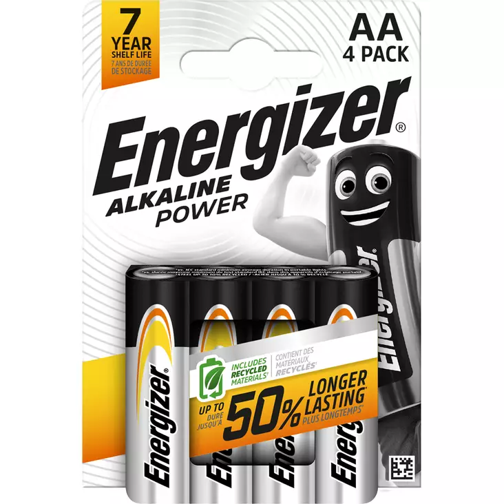 ENERGIZER Alkaline Power AA 4 KPL/PKT - Paristot - 30010899 - 1