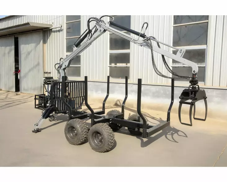 Hydraulinen tukkikärry mönkijään 2000kg - Peräkärryt - 103751789 - 1