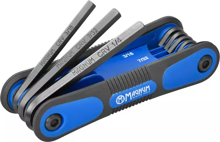 KUUSIOKOLOAVAINKAMPA 5/64"-1/4" - Kuusiokoloavaimet - 31209 - 1