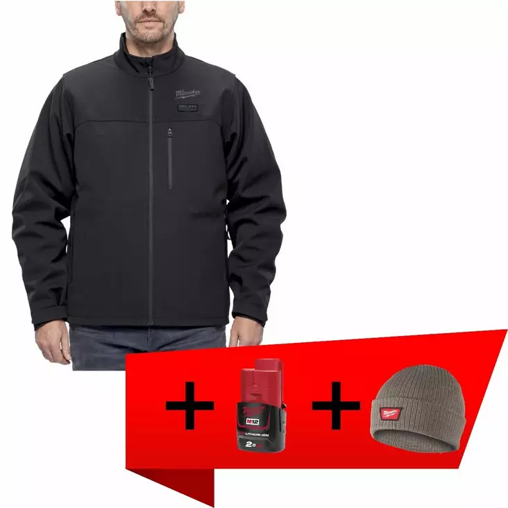 Milwaukee M12 HJBL6-0 Lämpötakki - Talvityötakit - MW493819 - 1