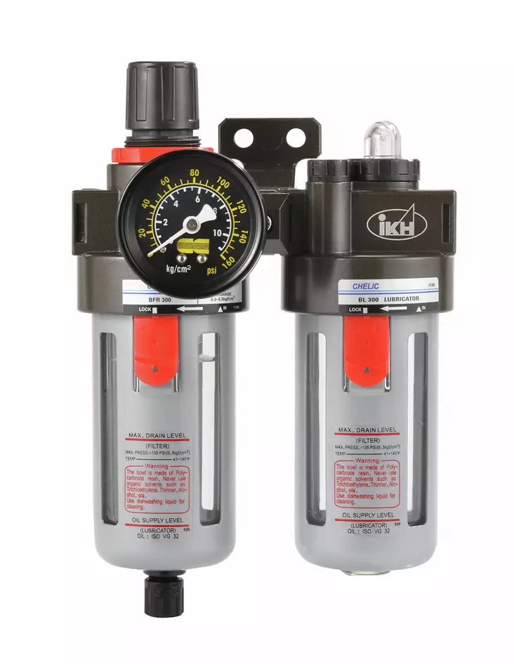 PAINEENSÄÄTÖYKSIKKÖ 3/8" TÄYD. - Letkut ja tarvikkeet - IKH8059 - 1