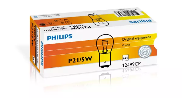 PHILIPS AUTOLAMPPU P21/5W 12V - Polttimot - 100-12499 - 1