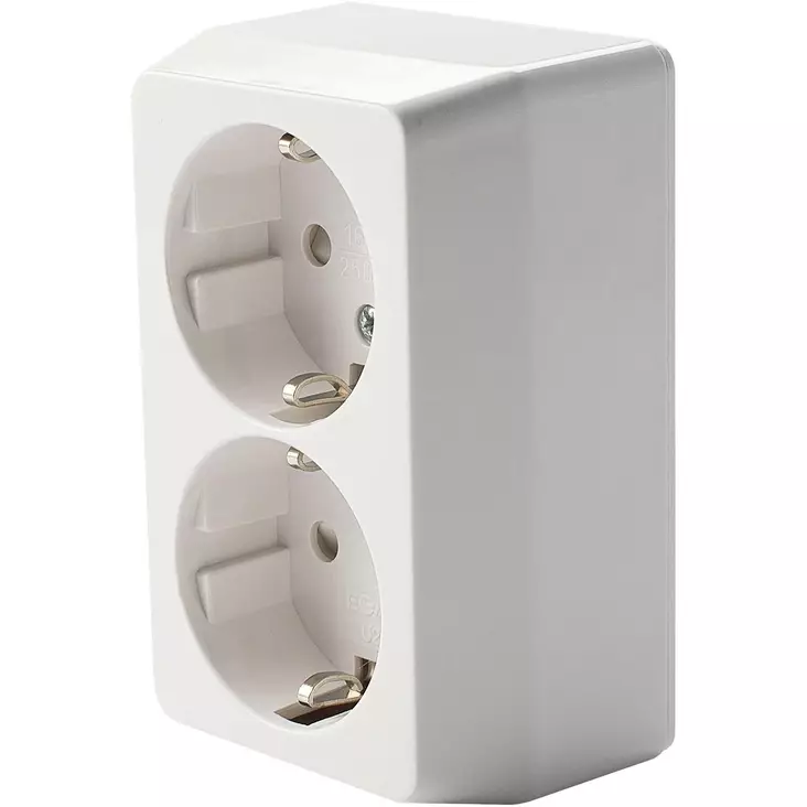 Pistorasia 2-Os Maad. IP20 - Letku- ja sähkökelat - AM0239 - 1