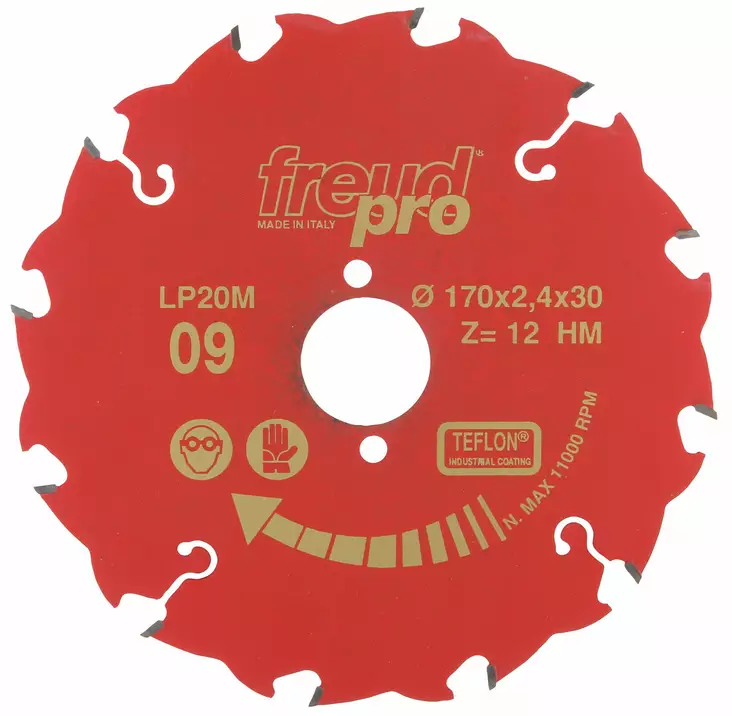 SIRKKELINTERÄ 170X2,4X30 Z12 KOVAMETALLI - Sirkkelinterät - CFT20009 - 1
