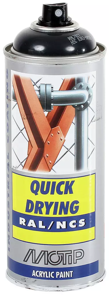 SPRAYMAALI MUSTA HARMAA RAL7021 AKR 400ML - Tekniset kemikaalit - TIP07149 - 1