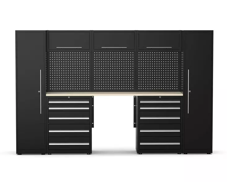 Timco Elite 325x55x205 cm työkalukaapisto - Varastohyllyt ja lokerot - 102812509 - 1