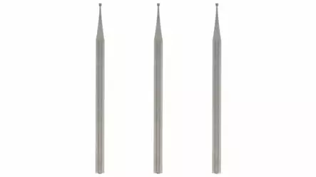 Dremel 108 Pieni Kaiverrusterä 0,8 mm 3 kpl - Dremel pienoistyökalun tarvikkeet - 26150108JA - 1