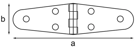 SARANA A 150 ZN 2KPL - Saranat, salvat ja helat - FIX1126A - 2