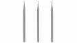 Dremel 105 Pieni Kaiverrusterä 0,8 mm 3 kpl - Dremel pienoistyökalun tarvikkeet - 26150105JA - 1