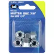 Mutteri UNC 3/8" 10Kpl Sinkitty - Essve kiinnitystarvikkeet - PMC38A - 2
