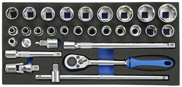 HYLSYSARJA 1/2" MM-MITAT 29-OS. - Moduulit työkaluvaunuihin - 284-BX003A - 1