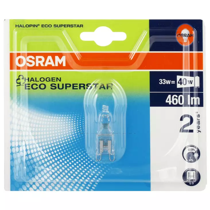 OSRAM HALOPIN ECOSTAR 33W 1KPL - Valaisimet - OS081A - 1