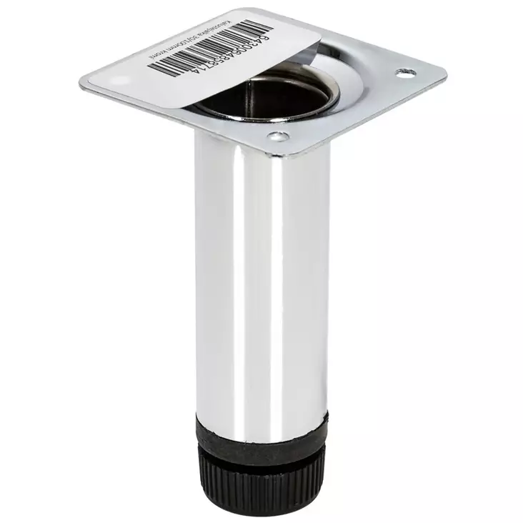 PUTKIJALKA 100 X 30MM PYÖREÄ - Työpöydät ja laatikot - TT1116A - 1