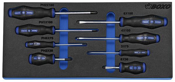 RUUVITALTTASARJA BOXO - Moduulit työkaluvaunuihin - 284-BX004A - 1