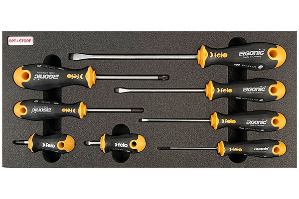 RUUVITALTTASARJA URA+PH 8 OSAA ERGONIC - Moduulit työkaluvaunuihin - 260-FX400A - 1