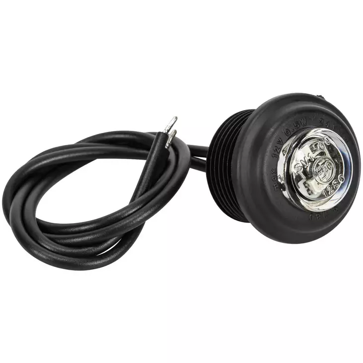 ÄÄRIVALO LED PYÖREÄ VALKOINEN 12-24V - Peräkärryn valot - ST100688CA - 1