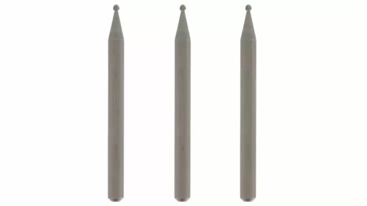 Dremel 106 Pieni Kaiverrusterä 1,6 mm 3 kpl - Dremel pienoistyökalun tarvikkeet - 26150106JA - 1