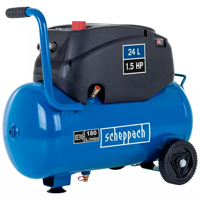 KOMPRESSORI 180L 1,2KW 24L ÖLJYTÖN - Kompressorit - XT2418A - 1