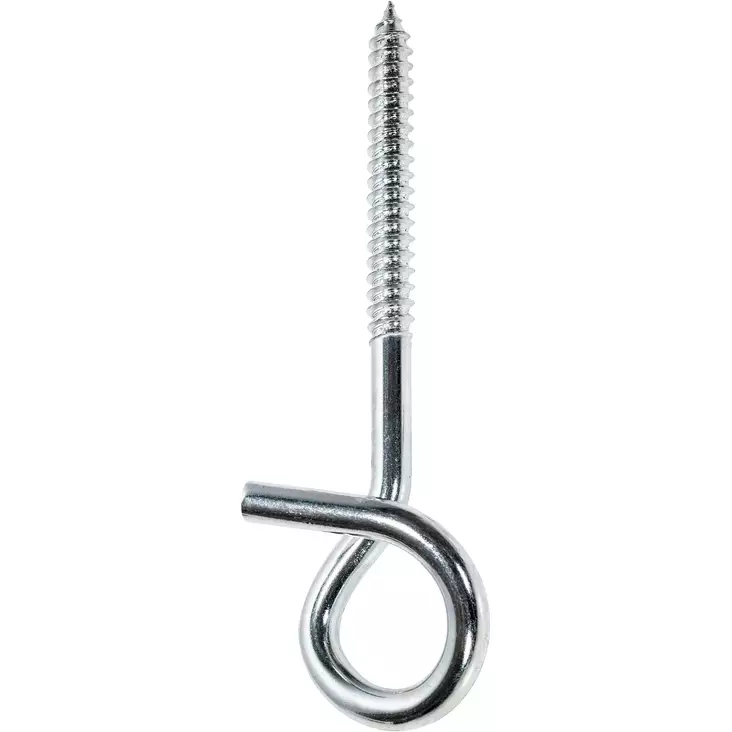 Saparokoukku 10X160mm 2kpl Sinkitty - Työkaluseinät ja koukut - FIX1294A - 1