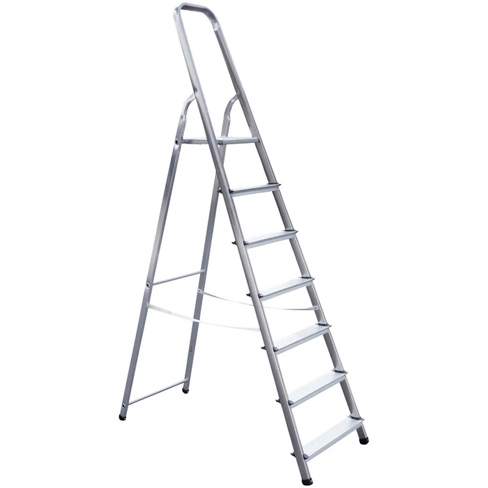 TALOUSTIKAS 7-ASKELMAA ALUMIINI - Tikkaat - AT007A - 1