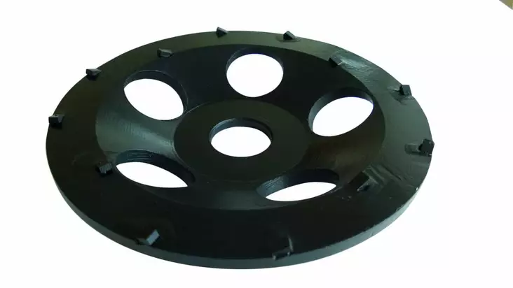 Tehopikilaikka 125×22, pienisegm. sulavat 0-2 mm - Timanttilaikat - PCD125A - 1