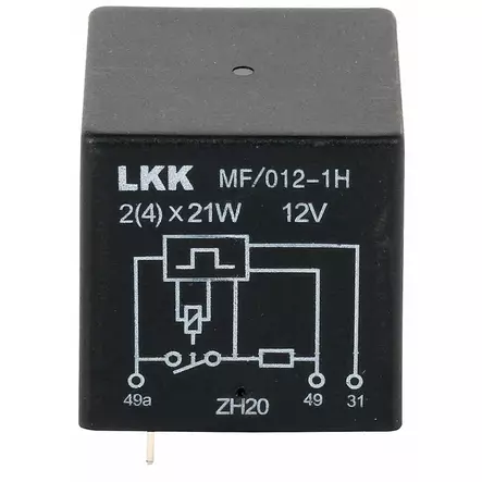 VILKKURELE ELEKTRONINEN MAAJOHDOLLA 12V - Katkaisijat - ST0206B - 1