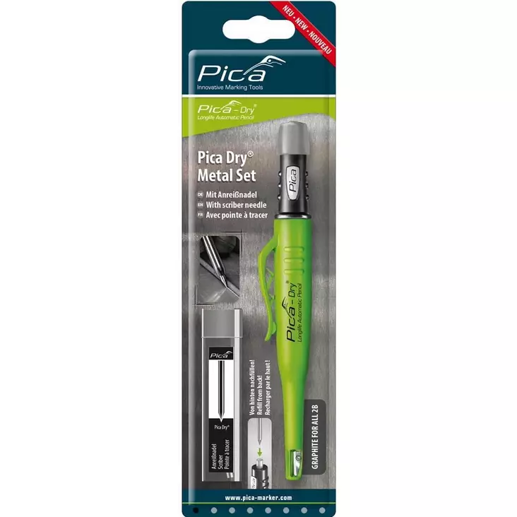 PICA DRY METAL MERKKAUSKYNÄ/ PIIRTOPUIKKO - Merkintäkynät ja maalit - P30800SB - 1