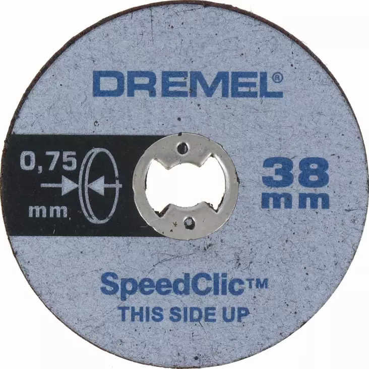 Dremel 409SC Ohut Katkaisulaikka 38 mm 5 kpl - Dremel pienoistyökalun tarvikkeet - 2615S409JB - 1