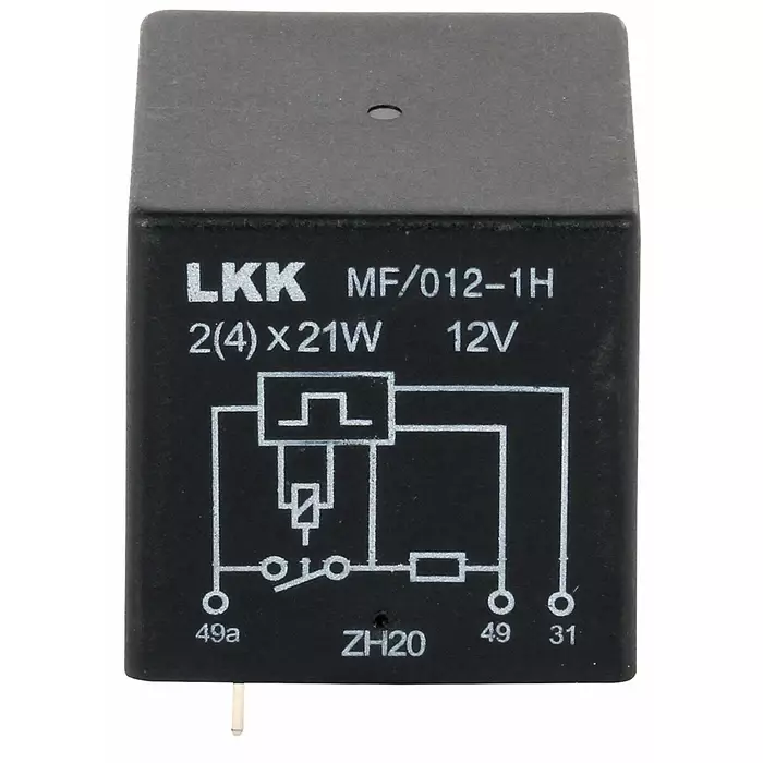 VILKKURELE ELEKTRONINEN MAAJOHDOLLA 12V - Katkaisijat - ST0206B - 1