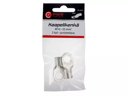 Kaapelikenkä M10 35MM2 2kpl puristettava - Liittimet - 29-4404-C - 1