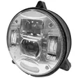 AJOVALO LED PYÖREÄ 124MM 3-PISTE KROMATTU - Työvalot - ST86254C - 1