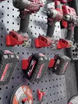 3deX Mounts™ M18™ -Työkalupidike reikälevyyn, Dual - Työkaluseinät ja koukut - 3DXSQ389M18TDL01RD - 4