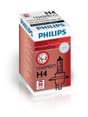 LAMPPU H4 MD 24V 75/70W - Polttimot - 100-13342MD - 1