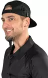 Lippalakki Louis Flat Bill Musta - Alusvaatteet ja asusteet - PTR1007-ONE - 3
