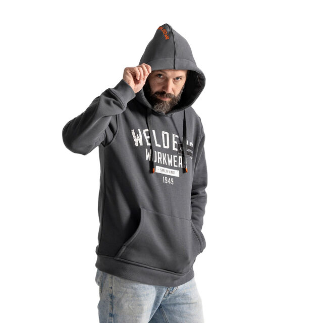 KEMPPI HUPPARI MIESTEN DARK GREY - Paidat ja hupparit - 803970014FE - 1