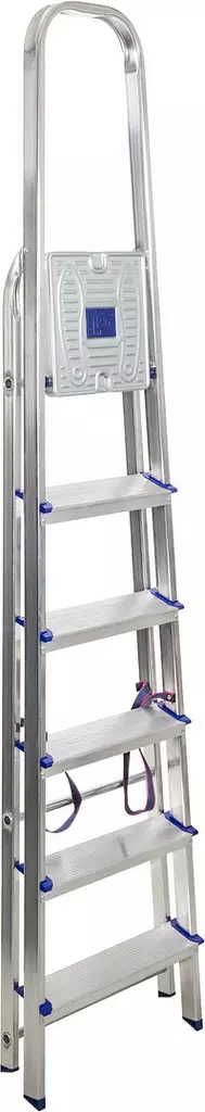 TALOUSTIKAS 6-ASKELMAA ALU 1270MM ALFA - Tikkaat - AT006F - 1