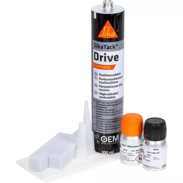 Tuulilasiliimasarja Sikatack Drive Repset C68 60MI - Rakennuskemikaalit - SIK014APF - 1