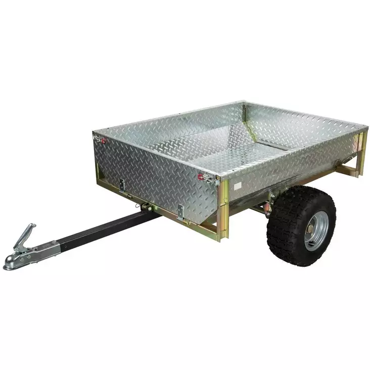 MÖNKIJÄN PERÄKÄRRY KIPILLÄ 400KG SINKIT - Mönkijän peräkärryt - ATV11G - 1