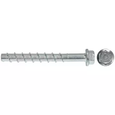 Betoniruuvi 12x70 FBS2 20kpl Hex - Kevytbetoniruuvit - FIS12070H - 1