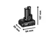 Bosch 12 V 6,0 Ah Akku - Akut - 1600A00X7H - 3