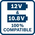 Bosch 12 V 6,0 Ah Akku - Akut - 1600A00X7H - 5