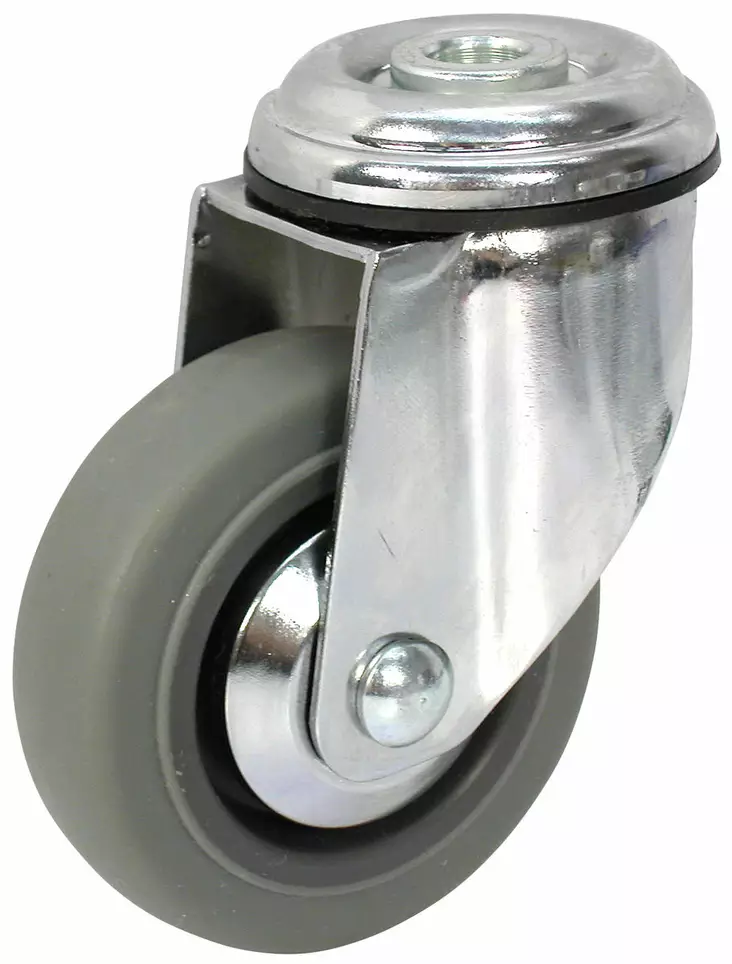 PYÖRÄ VAUNUN KÄÄNT.80MM HARMAA - Vaunu- ja kalusterenkaat - XPS08024H - 1